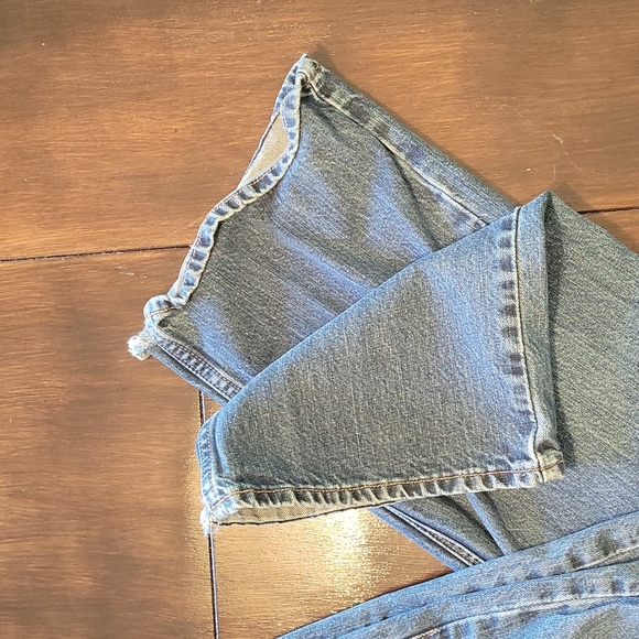 Men's Arizona Blue Bootcut Jeans - Picture 12 of 17